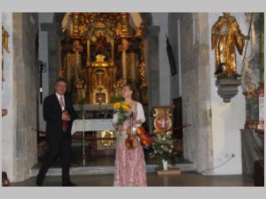 Musica Sacra Piber, Floete & Violine & Orgel, Foto: Th. Schille