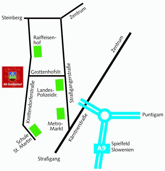 Lageplan Alt-Grottenhof