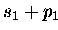 $s_1 + p_1$