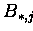 $B_{\ast,j}$