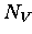 $N_V$