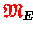 ${\ensuremath{\color{red} \mathfrak{M} } }_{E}$
