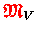 ${\ensuremath{\color{red} \mathfrak{M} } }_{V}$