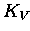 $K_V$