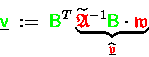 \begin{displaymath}\underline{{\ensuremath{\color{green} {\sf v}} }} \;:=\; {\en...
...e{{\ensuremath{\color{red} \mathfrak{v} } }}} \makebox[0pt]{}}
\end{displaymath}