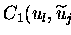 $C_1(u_l,\widetilde{u} \makebox[0pt]{}_j$