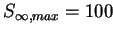 $ S_{{\infty},max} = 100$