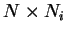 $ N \times N_i$