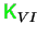 $ {\ensuremath{\color{green}{\sf K}}}_{VI}$