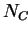 $ N_C$
