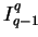 $ I_{q-1}^{q} $