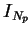 $ I_{N_p}$
