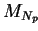 $ M_{N_p}$