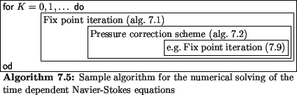 \begin{algorithmus}
% latex2html id marker 30192
[H]
\caption{Sample algorithm f...
...}
\end{minipage}}
\end{minipage}}\\
\mbox{\textbf{\sf od}}
\end{algorithmus}