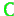 $ {\ensuremath{\color{green}{\sf C}}}$